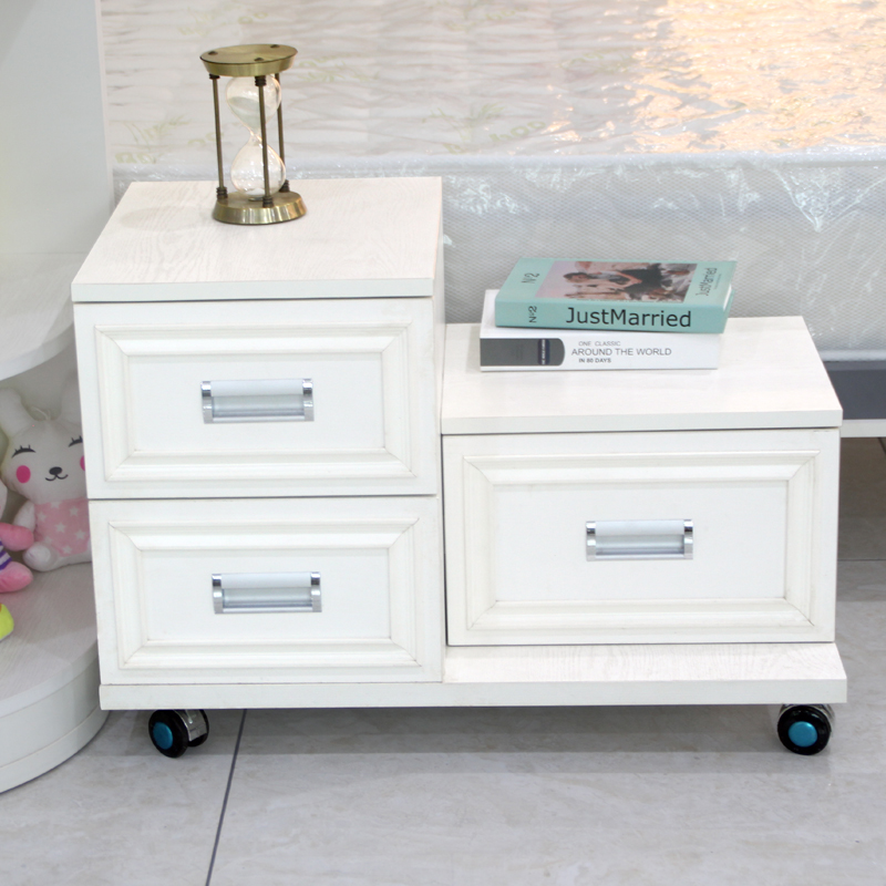 Very Nice Eco Wood Plank Practical Night Tables for Bedroom Furniture
