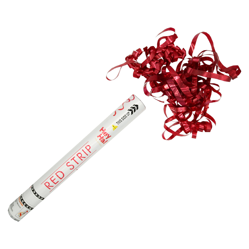 Party wedding occasions and parties like the confetti cannon with golden tinsel party popper