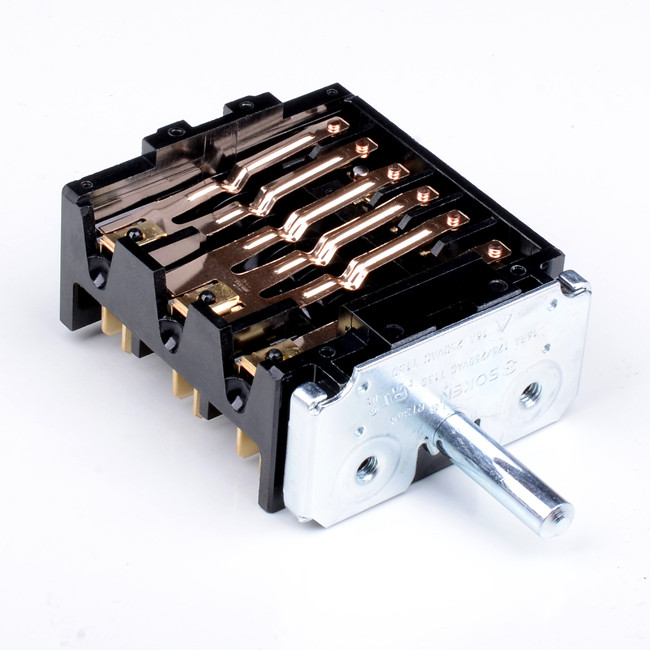 SOKEN 7 позиции печь поворотный переключатель t150 RT345-1A (51,43/28) коричневый
