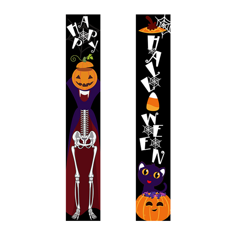 Colorlife Halloween Welcome Porch Sign