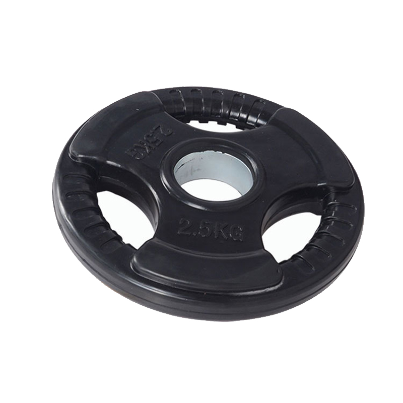 Ultra-low price fitness equipment wholesale Olympic barbell tri grip weight plate