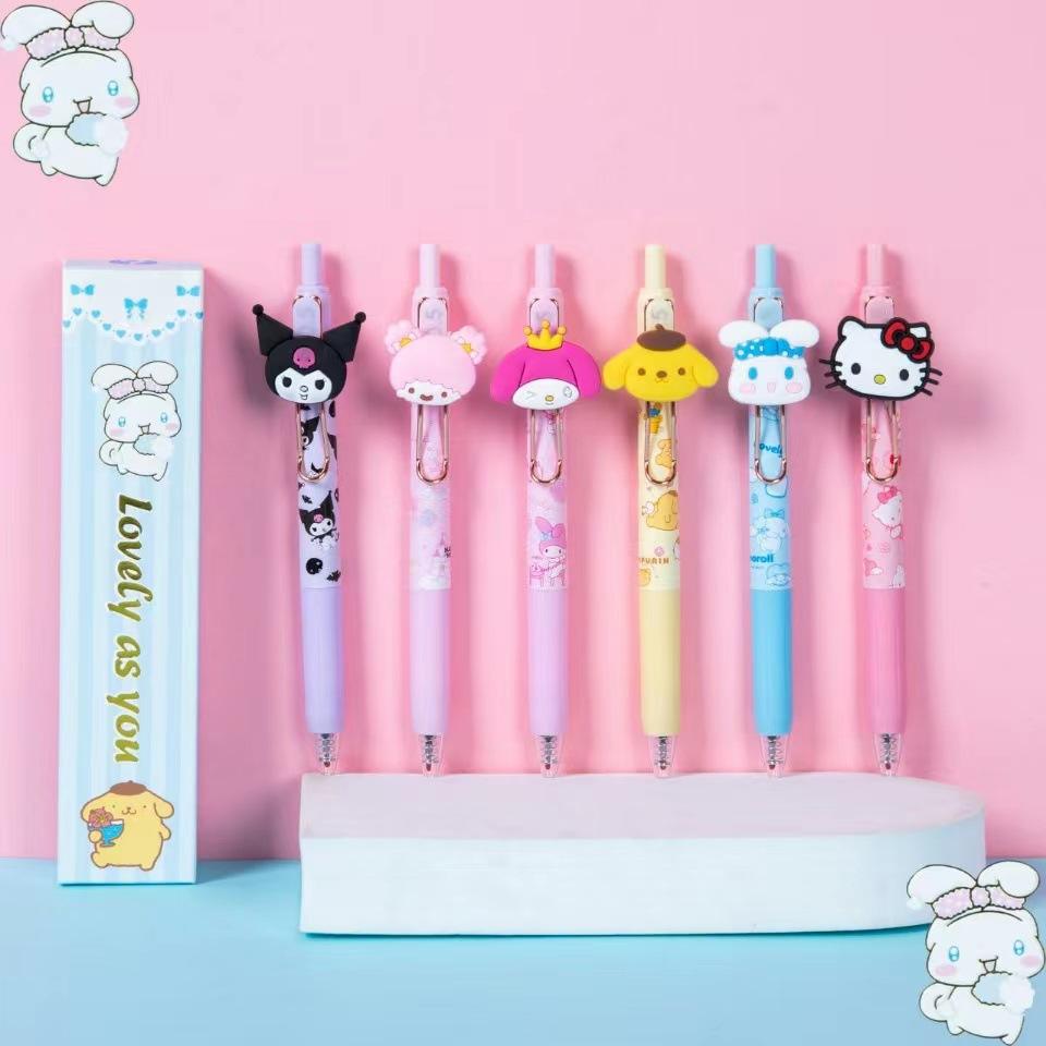 Sanrio мультфильм штора коробка пресса средней и начальной школы прекрасная Ручка