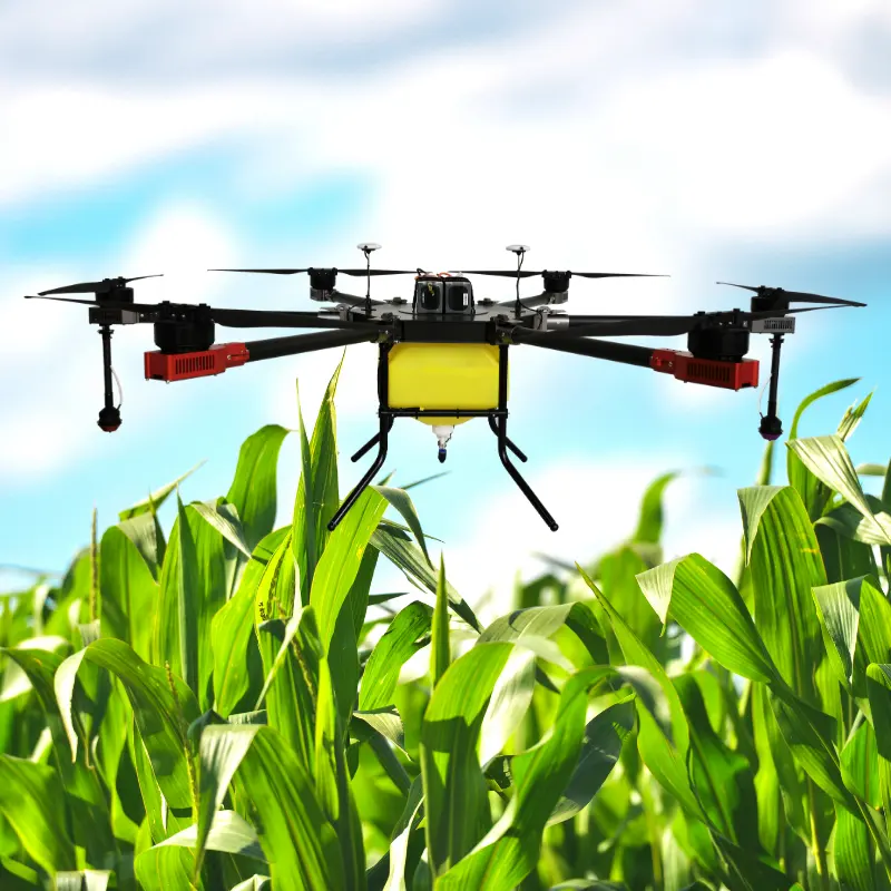 Hot sale wholesales agricultural spraying UAV 15KG GPS crops sprayer drone for farmers RC telegrafic control aircraft gyroplane