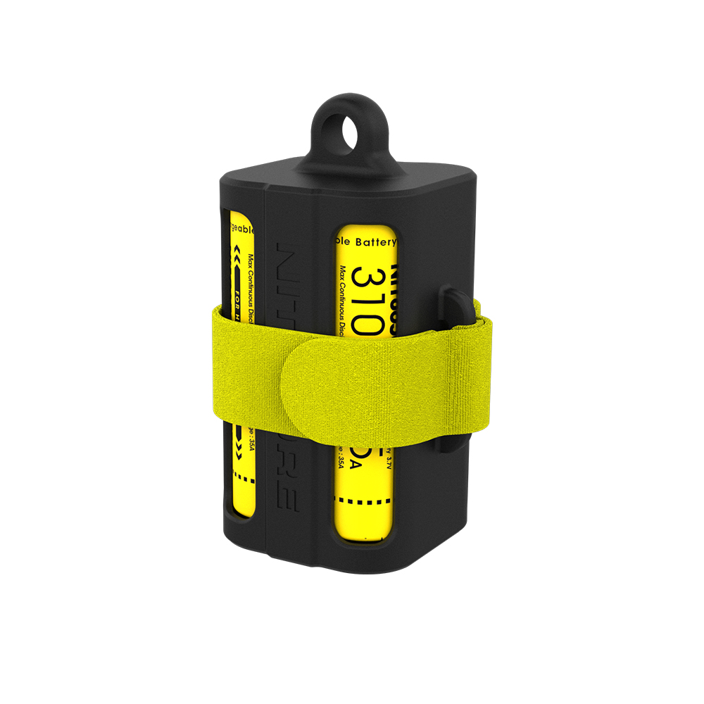 NITECORE NBM40 магазин аккумуляторов высокого качества 4*18650 чехол для аккумулятора 18650 силиконовые чехлы для аккумуляторов силиконовый держатель для хранения
