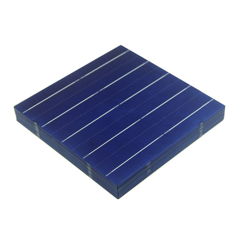 China Solar Panel Supplier High Quality with Cheap Price 157*157mm Square 5BB Poly Solar Cells