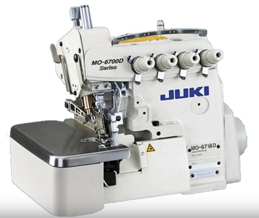 7000STI/Min High Efficiency Electric Direct Drive Industrial Overlock Jukis 6716 Sewing Machine For Cloth