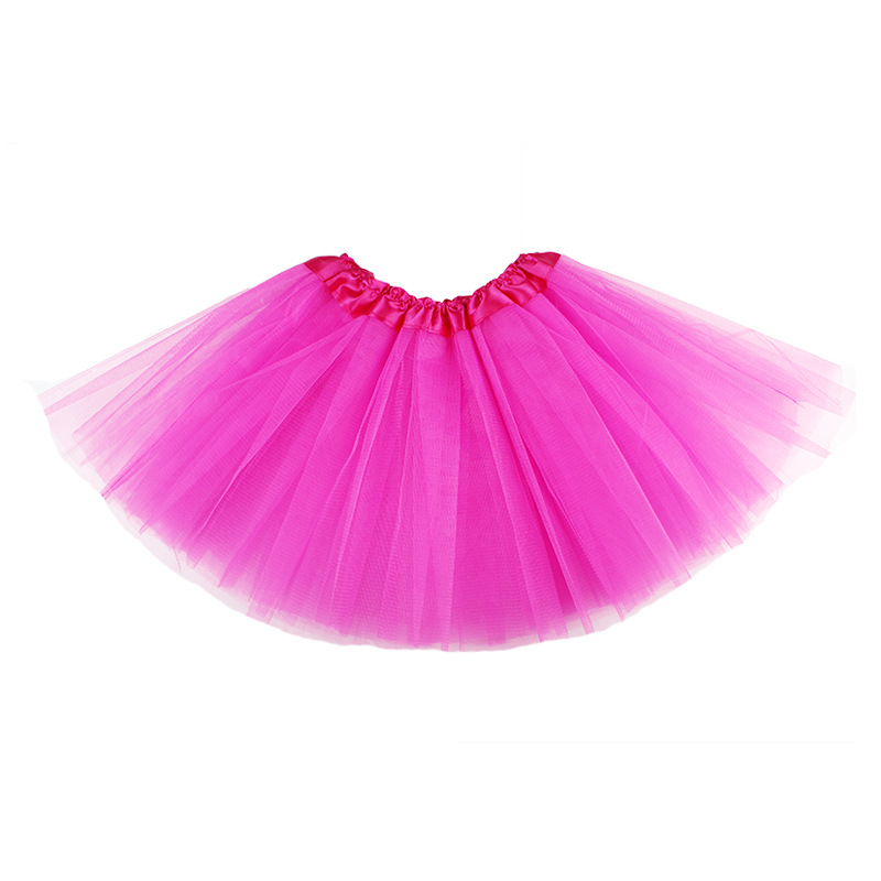 Fashion Party Costume Adult Women Dancing Skirt Mesh Tutu Skirt