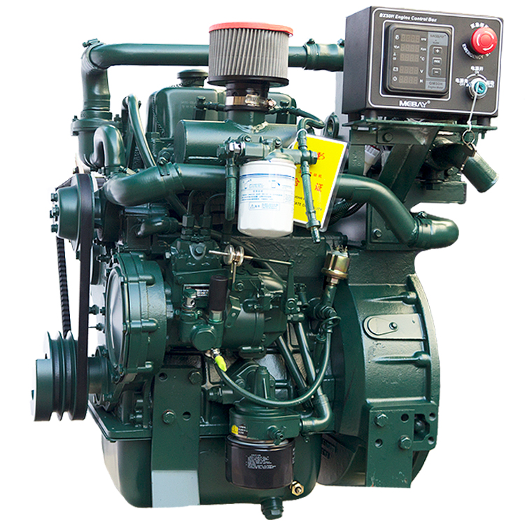 20hp 50 л.с. 2 циллиндровый 4 Дизельный двигатель с водяным охлаждением небольших морских стационарных двигатель дизельный двигатель цена