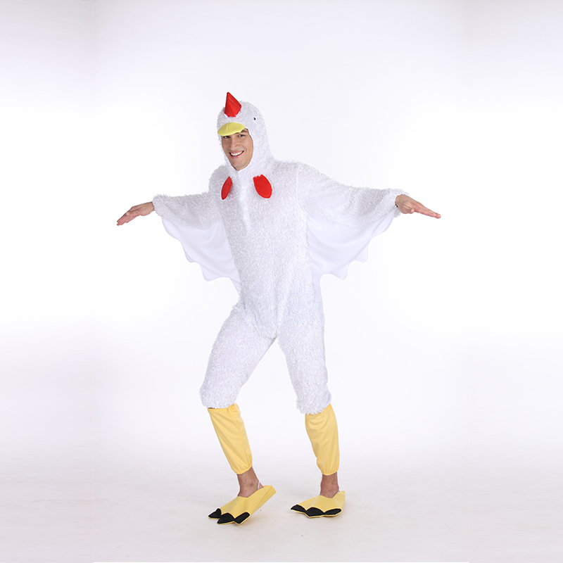 Party Costume Adults Dress up Chicken Costume Bodysuit for Adults