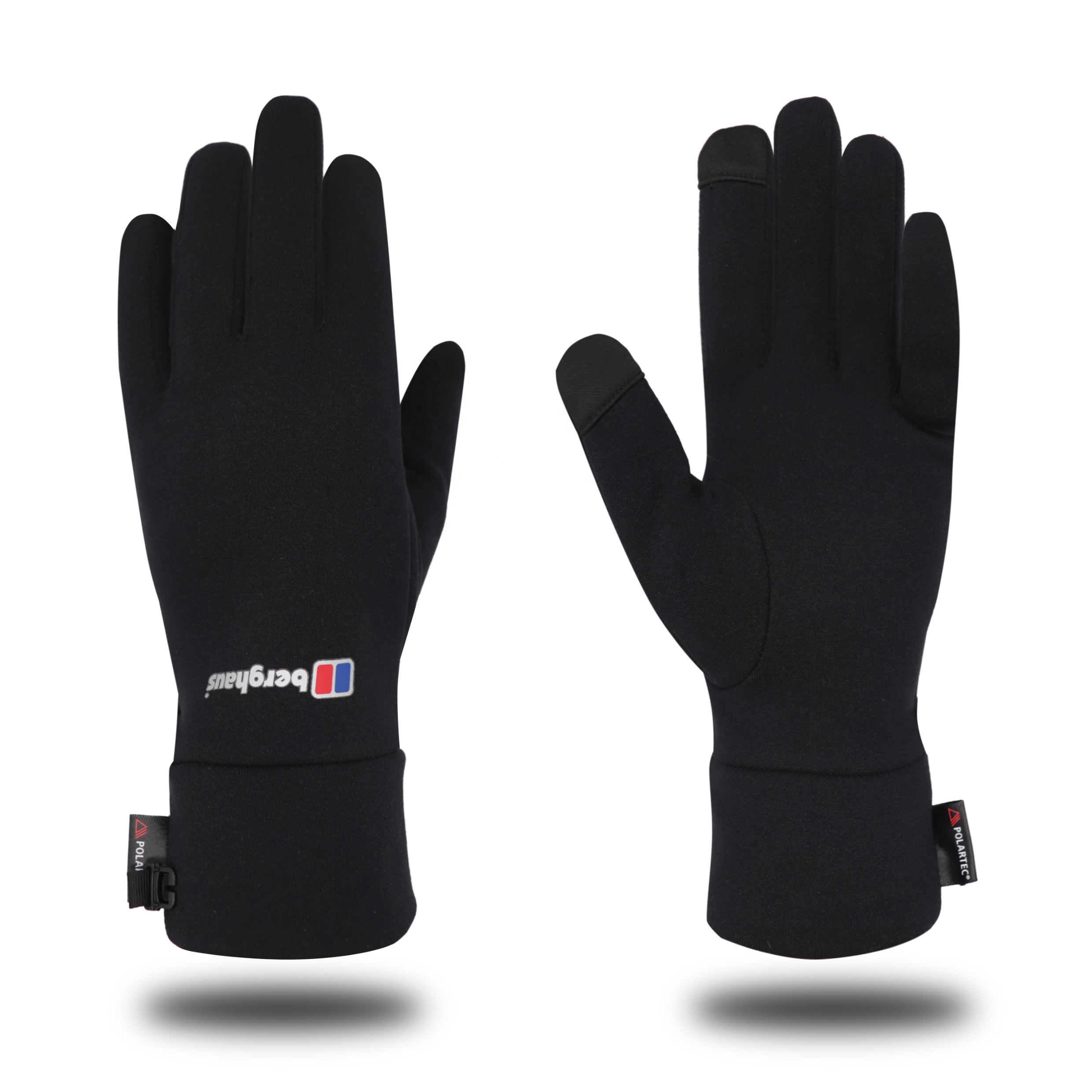 manufacturer winter running gloves recycled fabrics super soft fitness sport gloves