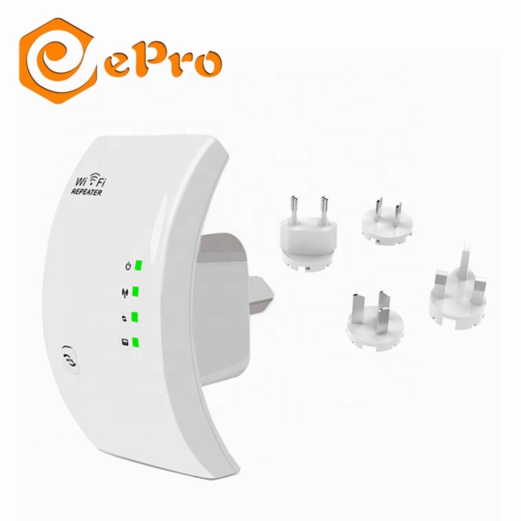W02 Wireless WiFi Repeater 300Mbps Router Booster Signal Extender Amplifier WPS 2.4G/5G Wifi Access Point For Xiaomi US/AU/EU/UK