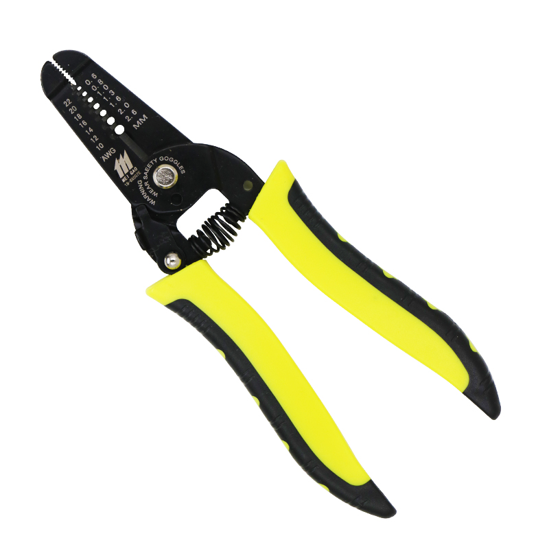 Professional 7 Inch Hand Tool PPR Plastic Handle Industrial Wire Strippers