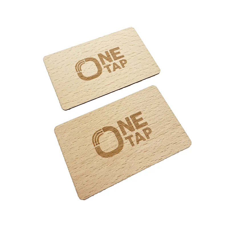 Eco-friendly NFC 213 Digital Business Card NFC Wooden Card