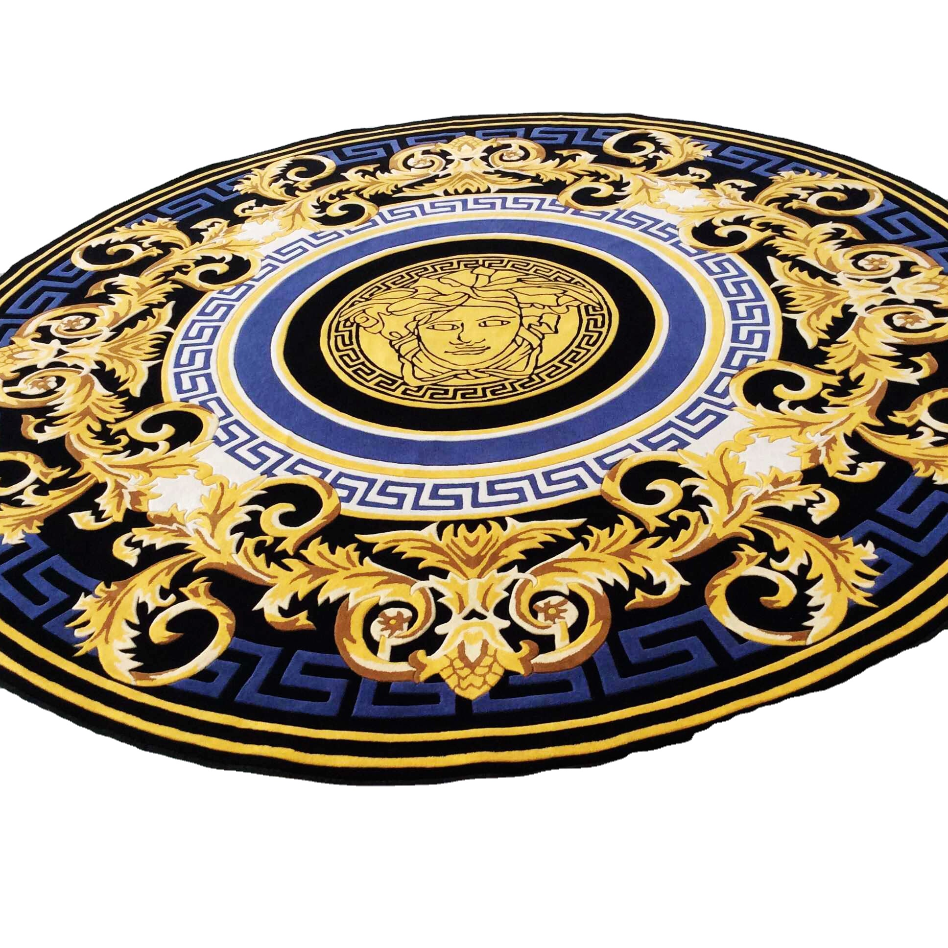 Decorative Custom Handmade Belgium Living Room Carpets and Rugs Made In China Turkish Style wholesale Washable Area Rug