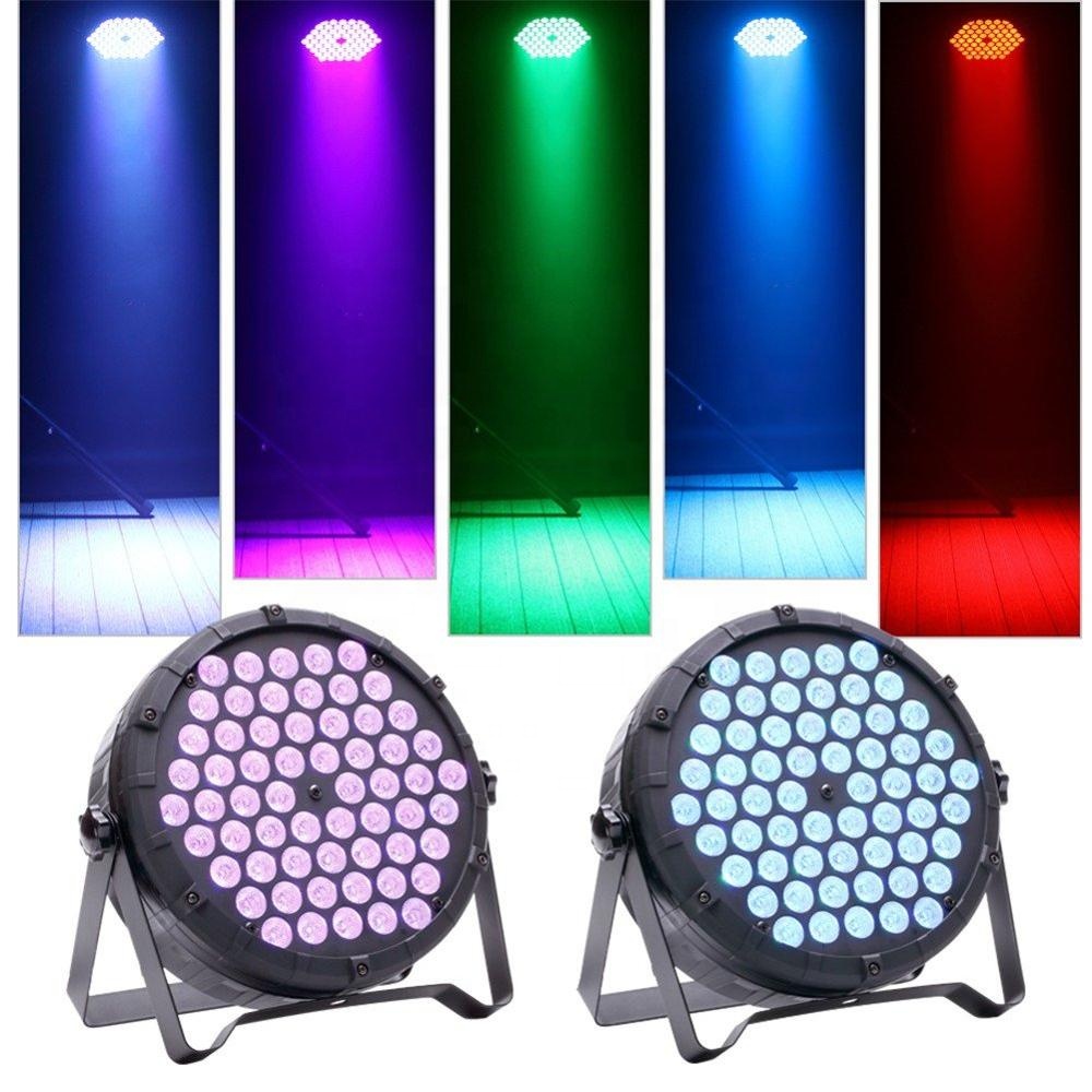 Свадебное украшение для сцены 60 RGBW Диско плоский Led Par свет