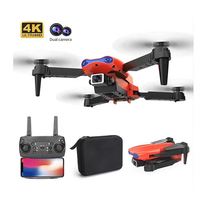 K3 Дрон 4k HD широкоугольная двойная камера RC WIFI визуальное позиционирование высоты Следуйте за мной мини дроны K3