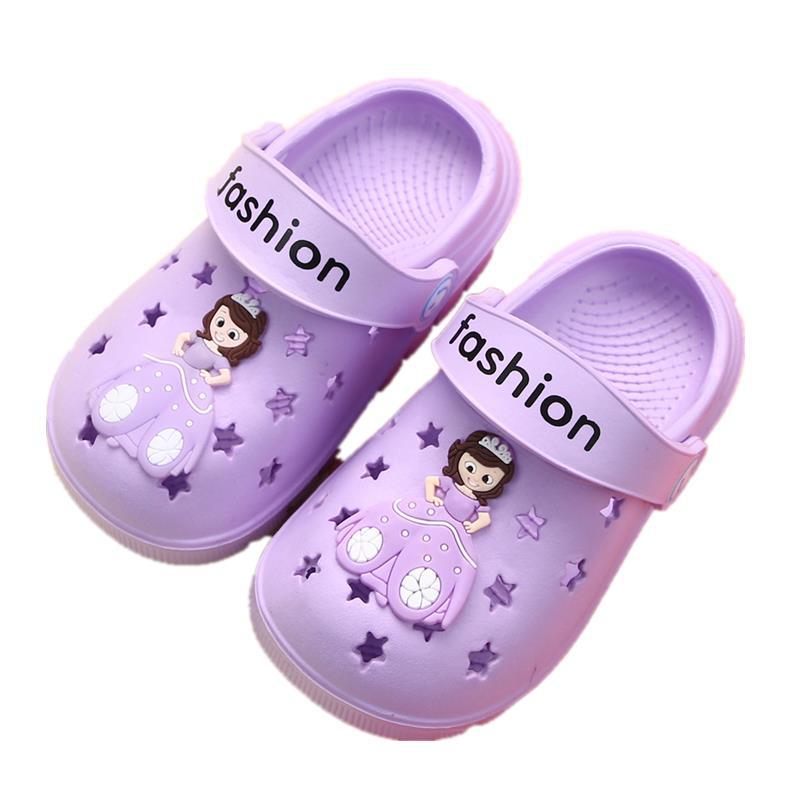 Cute Cartoon Colorful Kids Garden Casual Shoes Clogs Shoes Light Fashion Children Sandals