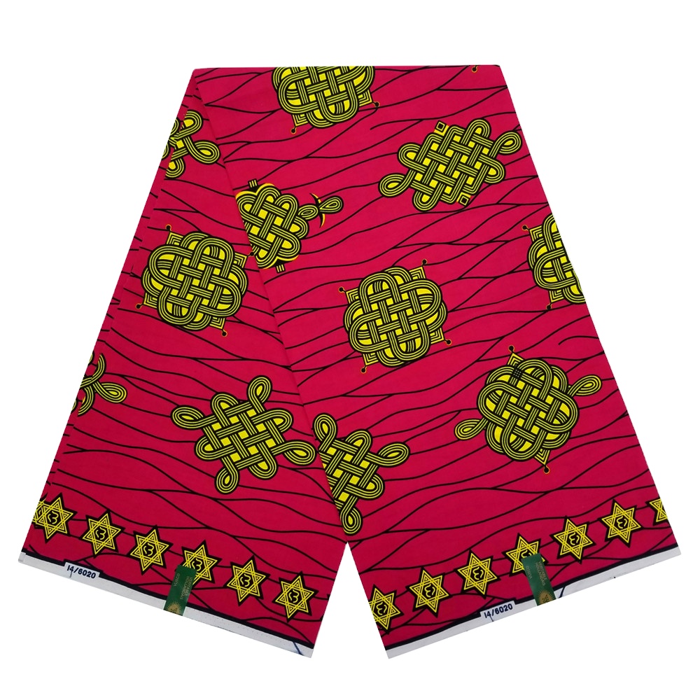 2021Afican Fabric Sewing Material 100% Cotton Prints Hollandais 6 Yards Super High Quality For Dress Sewing Material