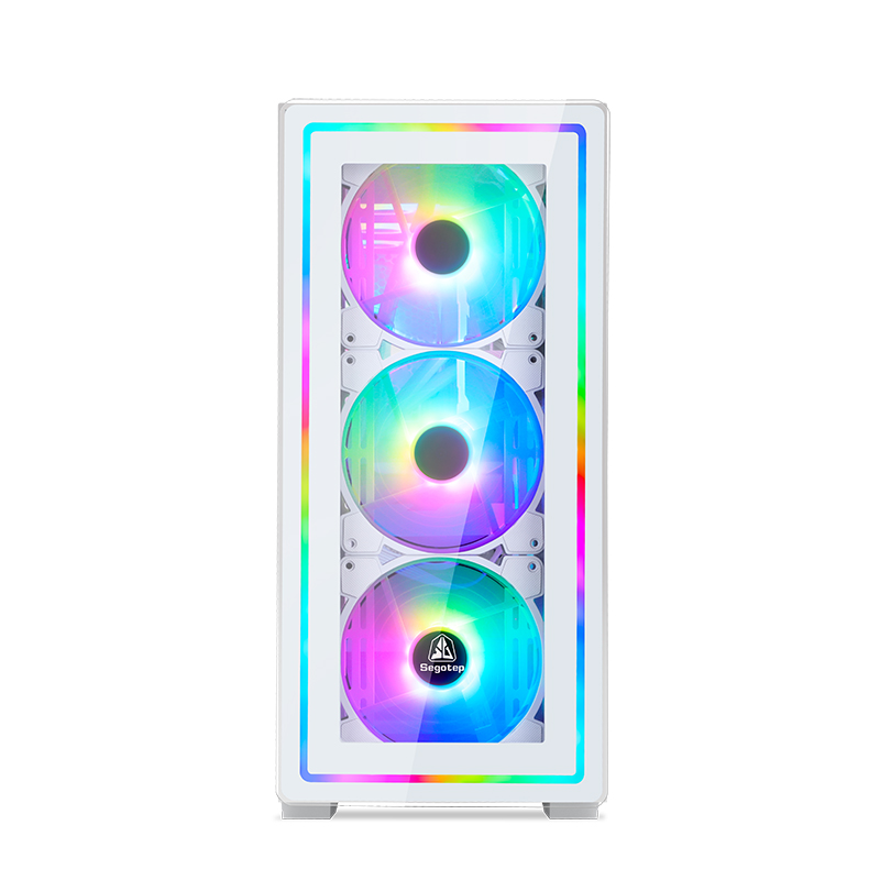 Segotep ATX MAX графическим процессором CPU LED свет ПК Компьютер Игровой Корпус для рабочего стола Шкаф геймера корпуса шасси