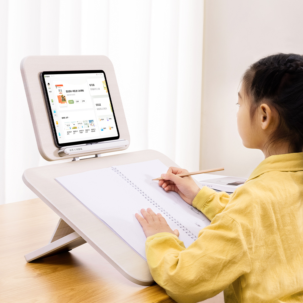 YD-13S Home Office Table Large Book Holder Support Customization Foldable Desk Kids Book Stand Holder Reading