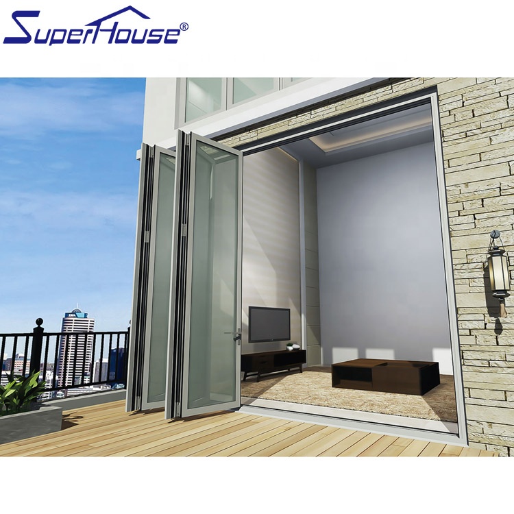 Китай Superhouse Индивидуальные Современные конструкции складные двери