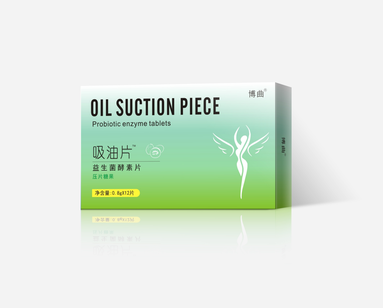 Oil absorption sheet probiotic enzyme tablets's compressed candy