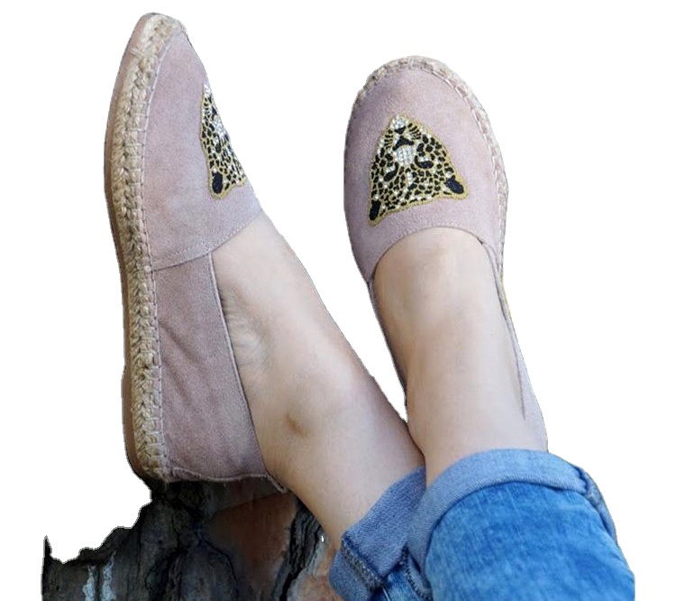 Fashionable Women Espadril Shoes Handmade Best Quality Upper Casual Shoes Women's Outdoor Large Size Other Trendy Shoes