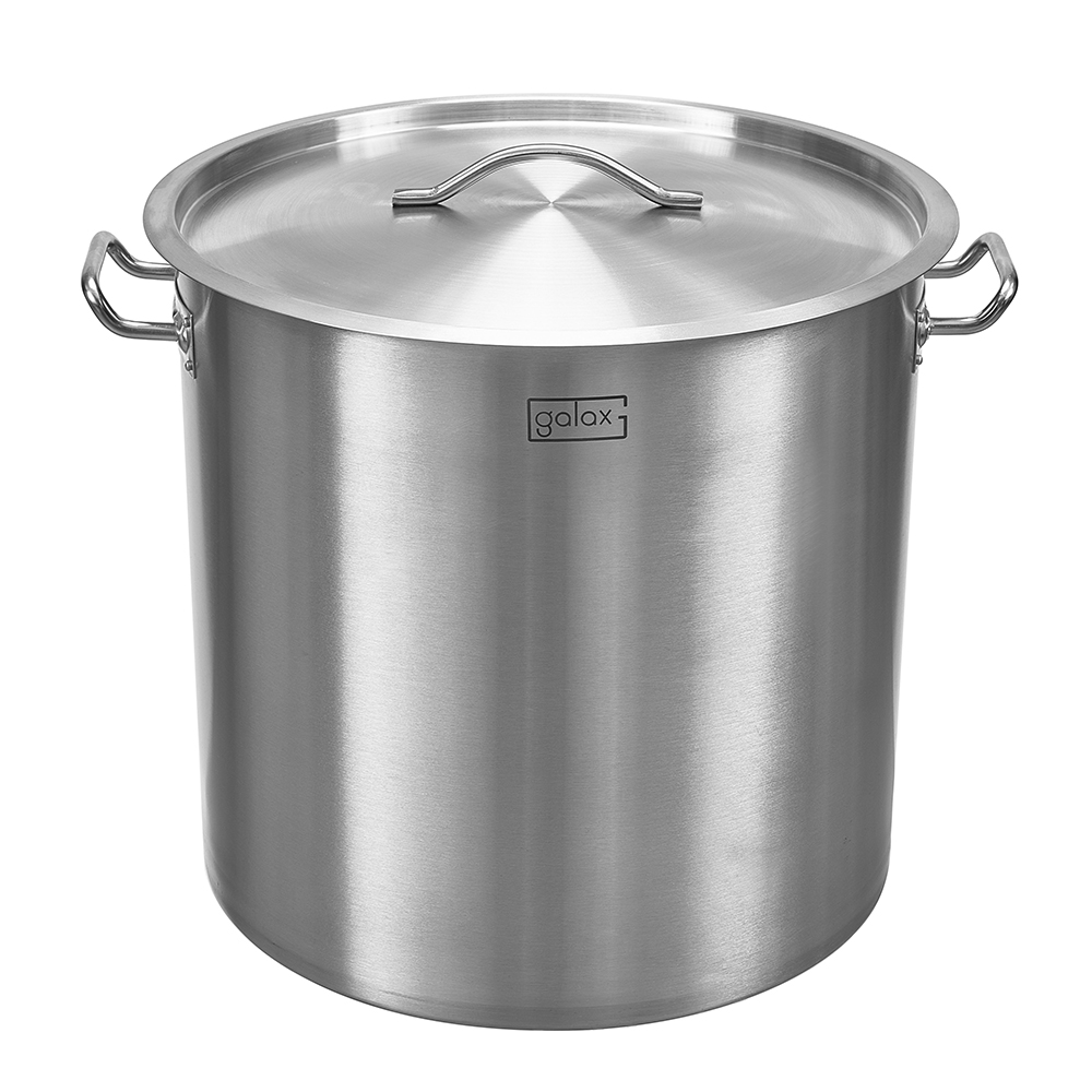 6 л, 40qt, нержавеющая сталь с крышкой, трехслойная Нижняя посуда