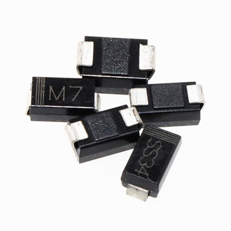 Диод M7 1А 1000 в 1N4007 SMD Выпрямитель Диод M7 SMA упаковка для печатных плат