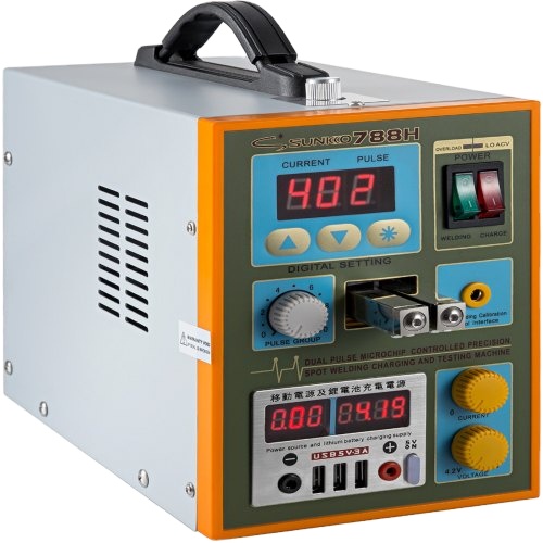 110 В 220 В Sunkko 788h-usb 18650 батарея импульсный точечный сварочный аппарат + Cc-cv заряд + тест внешнего аккумулятора