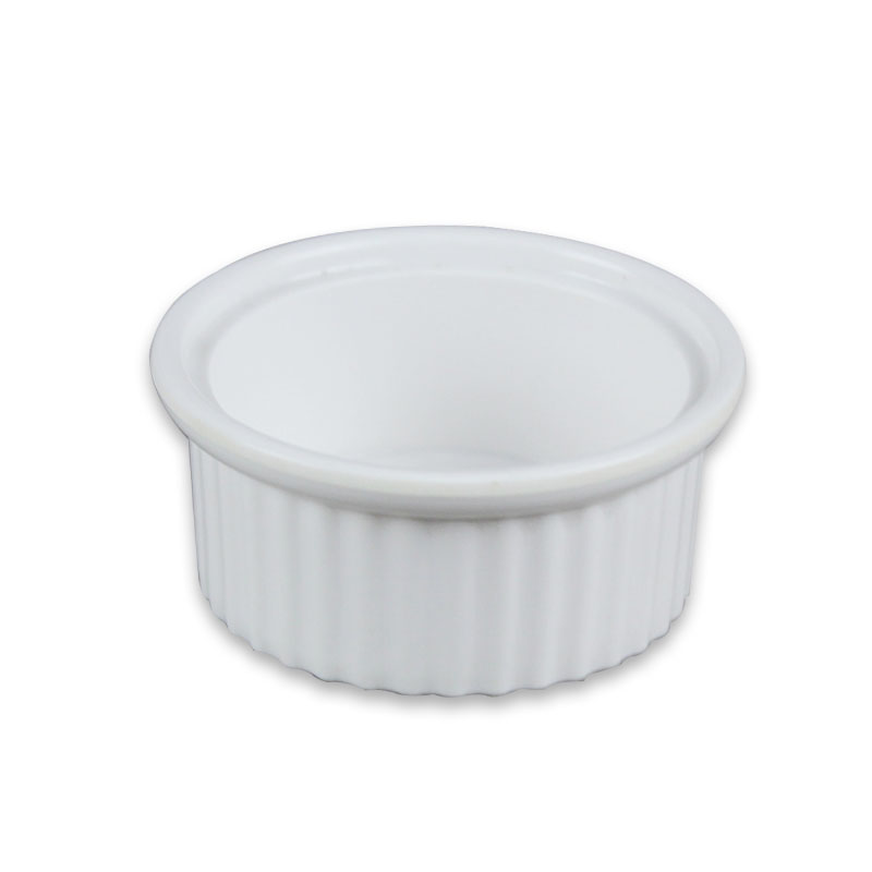 Лидер продаж, белый меламин ramekin 4 унции