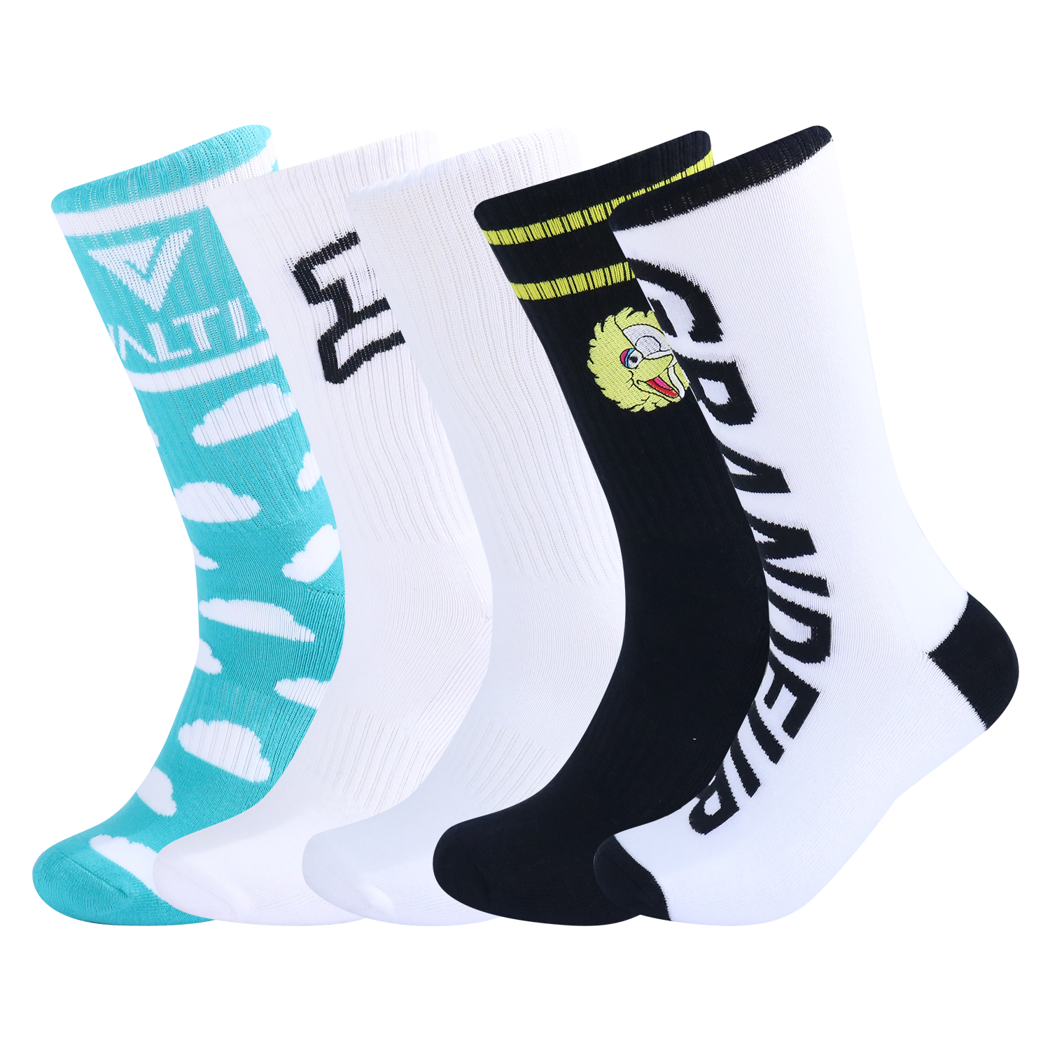 Sport Outdoor Socks Cushion Cotton Durable Crew Socks for Men Hiking High Quality Custom Sports Socks