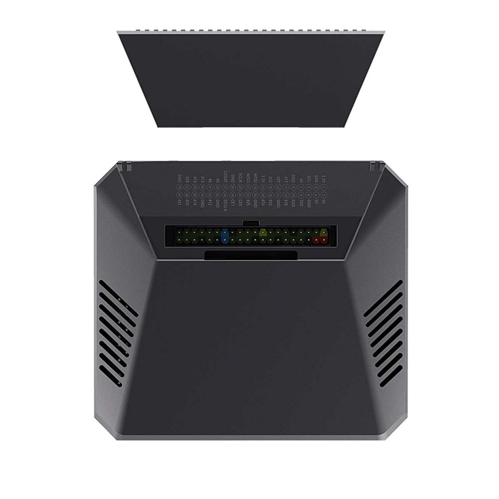 Фабричный аргон One Raspberry Pi 4 Модель B корпус V2 Алюминиевый металлический корпус ABS с выключателем питания + охлаждающий вентилятор + радиаторы v2