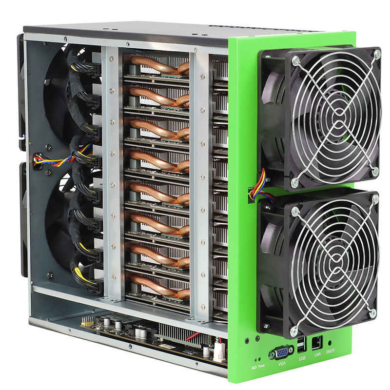 ITZR, высокая прибыль, Майнер ETH Z8 550MH ETH, Майнер Z8 550MH/s 8 Rig Gpu, Майнер 1400W Asic ETH Z8, Майнер
