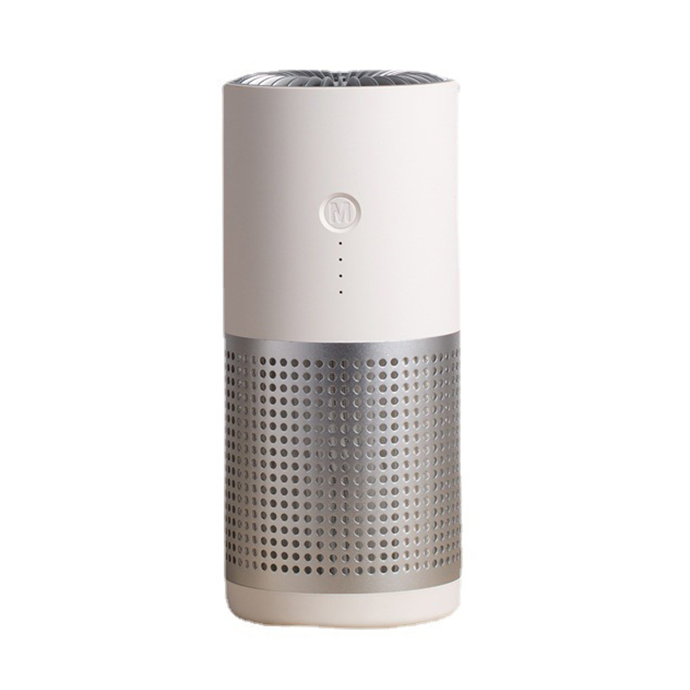 Фильтр Hepa PM2.5 с отрицательными ионами, бесшумный очиститель воздуха для автомобиля и спальни, с монитором качества воздуха, с питанием от USB