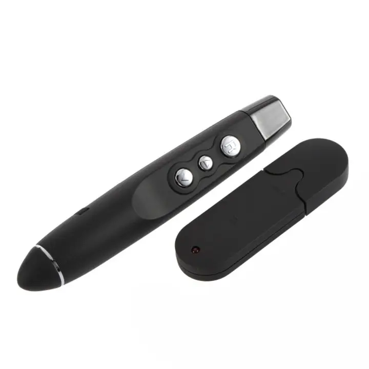 PP1000 USB Laser Pointer Pen Remote Control Powerful and Function Office Red Laser Pointer Teach Pen presenter for Powerpoint