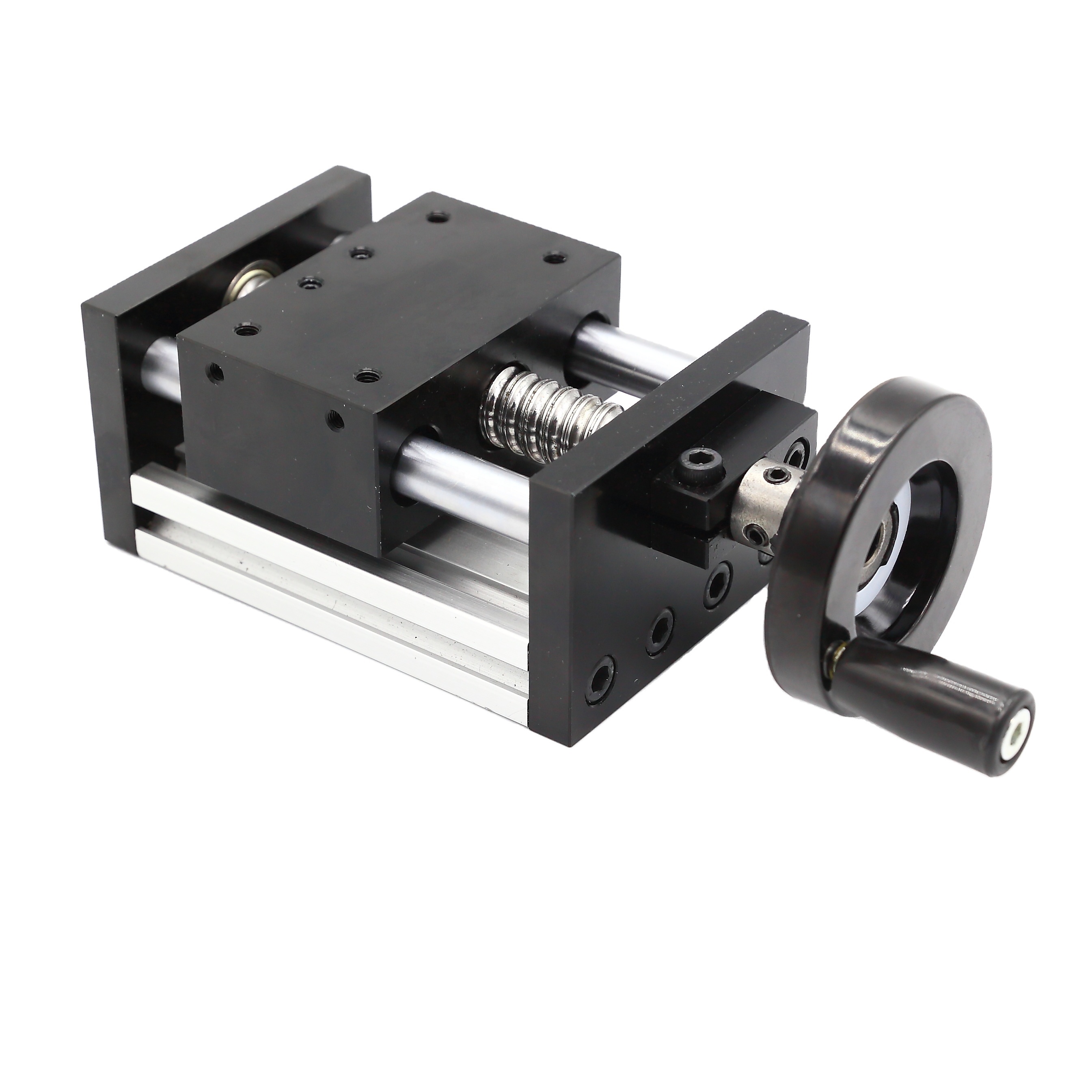 EBH-200mm stroke hand wheel manual precision ball screw linear guide rail lifting slide module