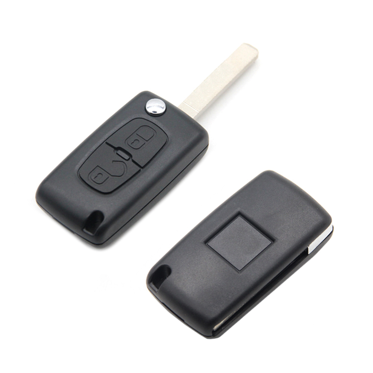 Durable Car Key Replacement Shell Remote Case Car Key Housing with 2 buttons