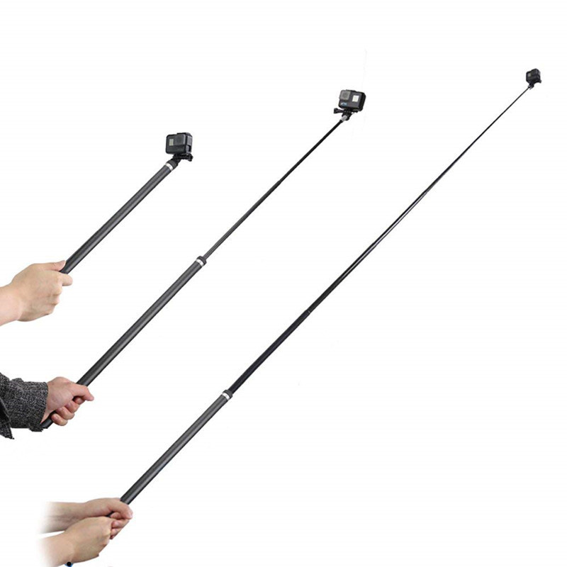 360 panoramic motion camera extension rod telescopic rod carbon fiber 3 meter selfie stick