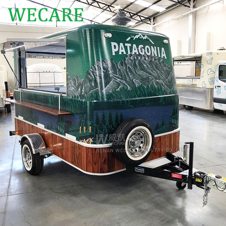 Wecare CE сертифицированные торговые машины для фаст-фуда, фритюрница, трейлер для еды