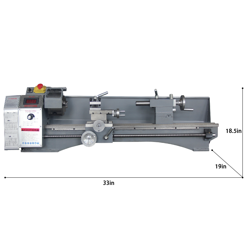 Vanace automatic small hobby in different color manual bench drill gap bed lathe machine for metal