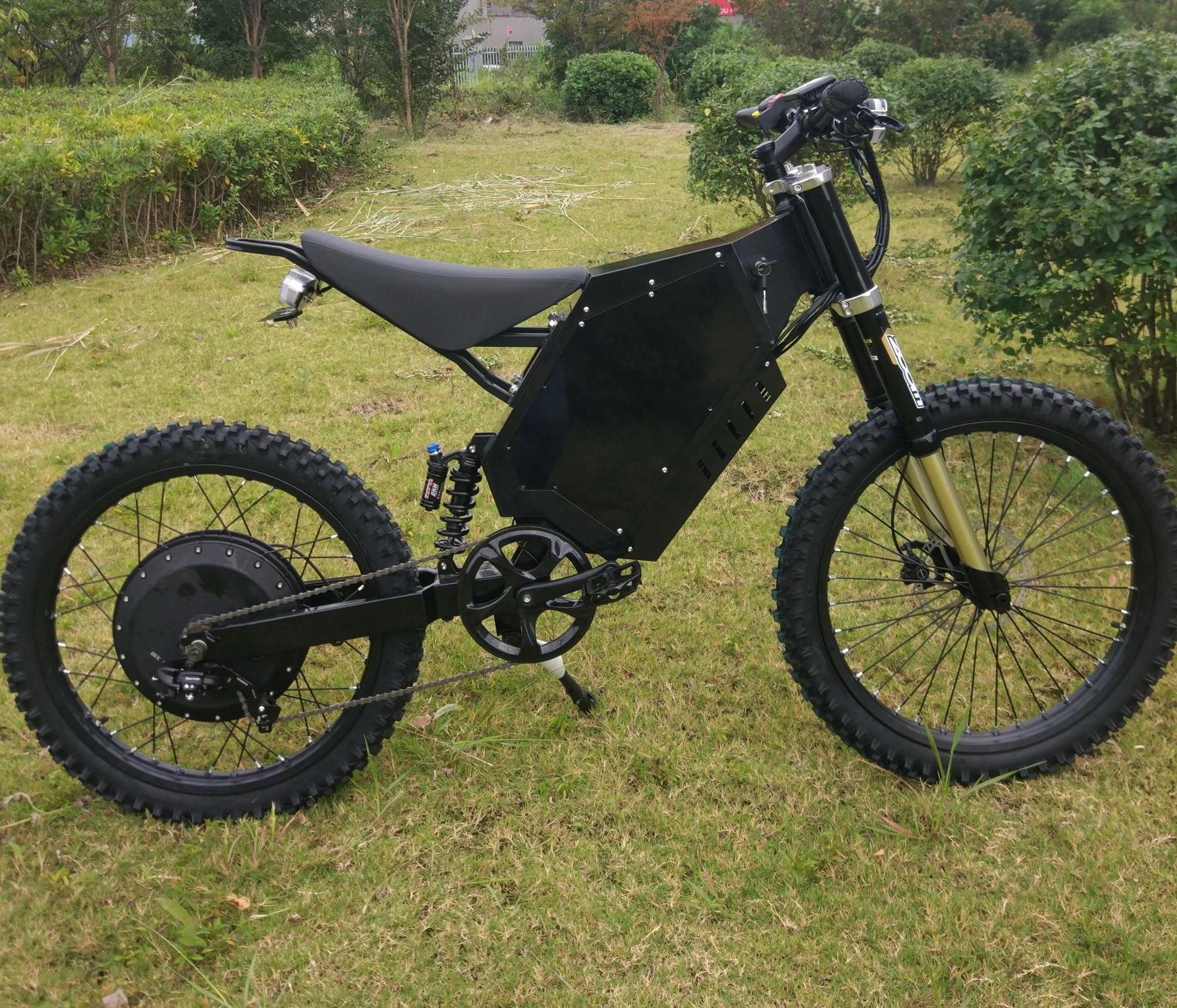 Электрический мотоцикл 8000 Вт эндуро ebike рама e велосипед Невидимый бомбардировщик