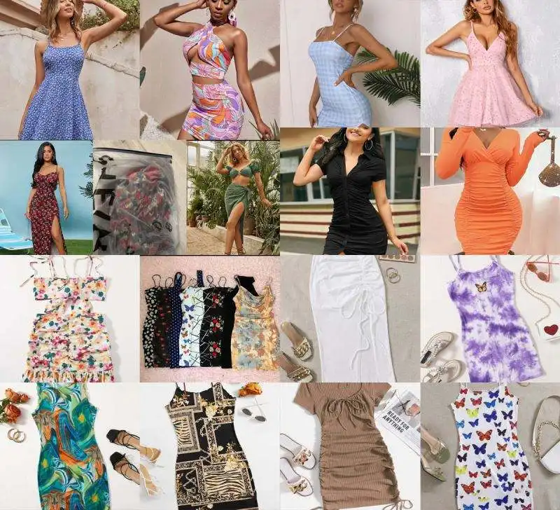 Women Bales Sweat Shirt Stock Clothes Mixed Bulk-items Wholesale Used Dress