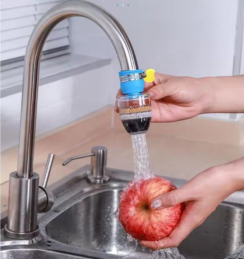 6 Layers Tap Water Filter Home Kitchen Water Softener Fluoride Rain Tap Purifier Water Guard Faucet Purifier
