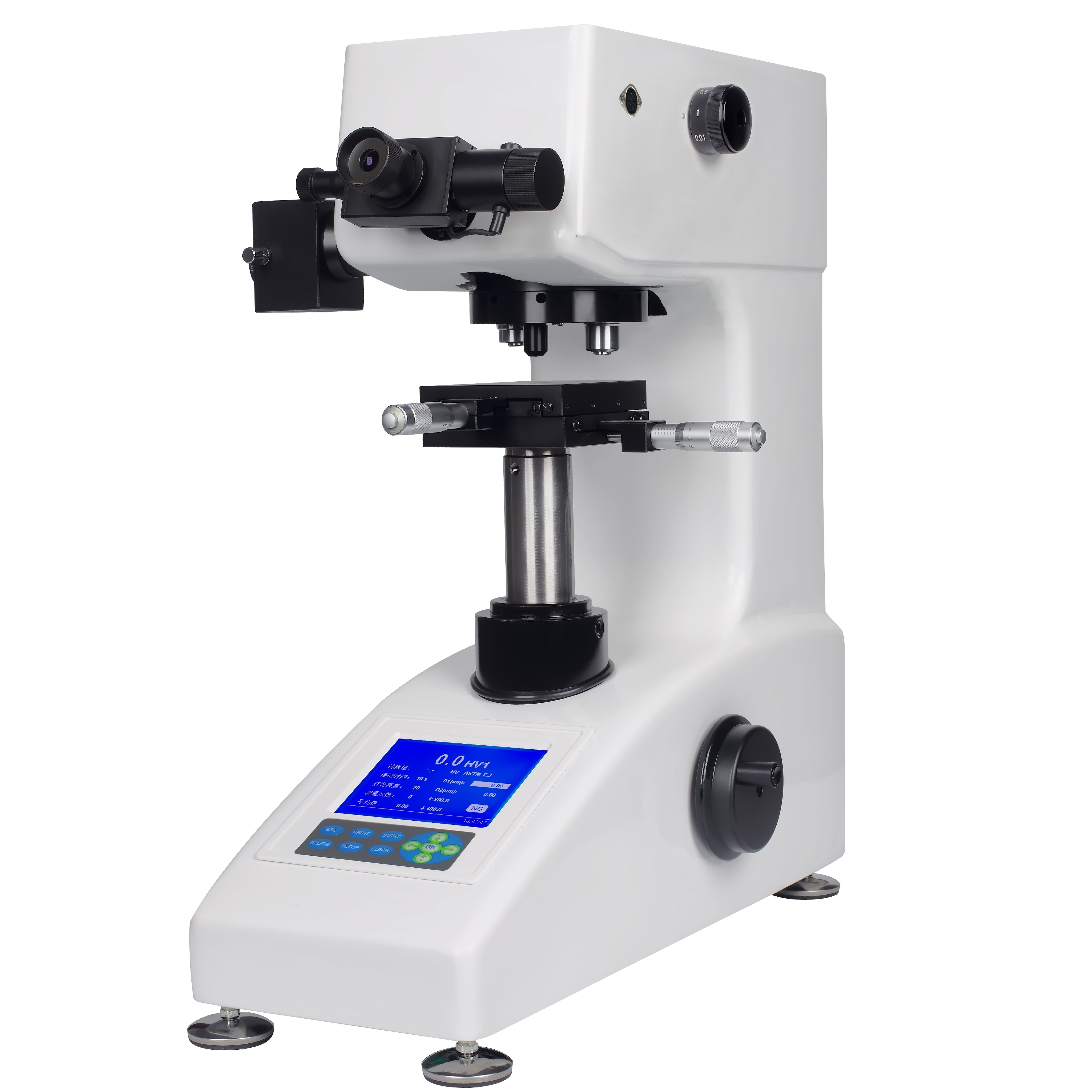 Digital Micro vicker Hardness Tester LCD screen