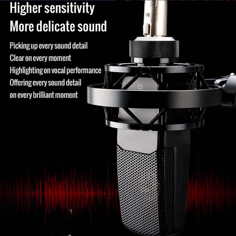 OEM XLR студийный конденсатор для записи микрофона phantom power studio