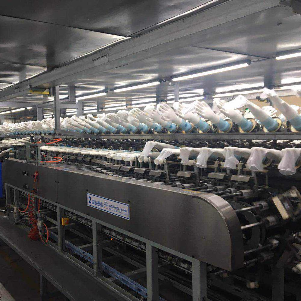 PVC Glove Making Machine Nitrile Latex Glove Production Line Making Machine Gloves making machine