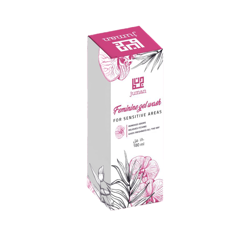 Feminine Gel Wash for Sensitive Areas Gentle Vaginal Hygiene Product