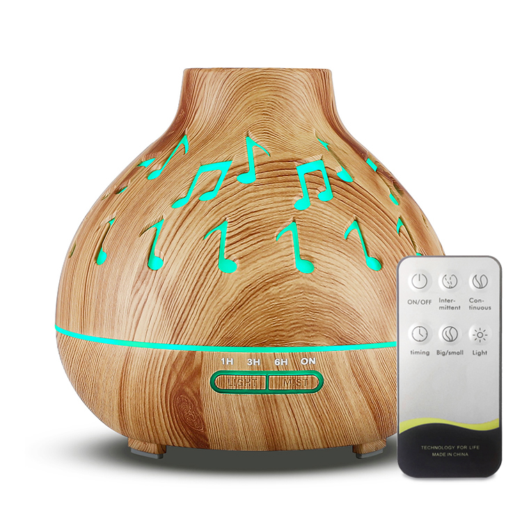 Factory Direct Low Price Perfume Refillable Car Aromatherapy Essential Oil Diffuser light wood grain air humidifier for family