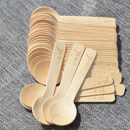 Hot-selling bulk biodegradable wooden spoons